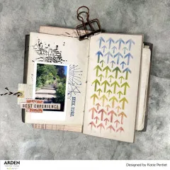 Arden Creative Studio - Clear Stamps - Maker Series - Charted Adventures by Katie Pertiet