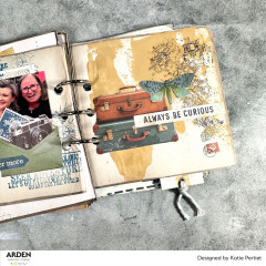 Arden Creative Studio - Background Clear Stamps - Maker Series - World Traveler by Katie Pertiet