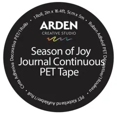 Arden Creative Studio - Journal PET Tape Continuous - Season of Joy