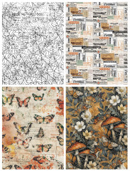 Arden Creative Studio - Decoupage Paper - Wicked Woods by Katie Pertiet