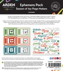 Arden Creative Studio - Ephemera Pack - Season of Joy Page Makers