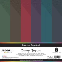 Arden Creative Studio - 12x12 Paper Pad - Deep Tones
