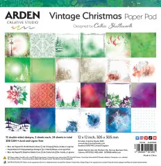 Arden Creative Studio - 12x12 Paper Pad - Vintage Christmas