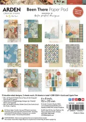 Arden Creative Studio - 6x8 Paper Pack - Been There by Katie Pertiet
