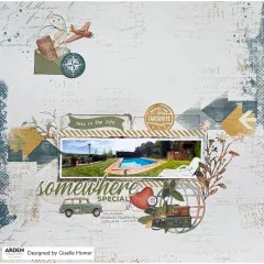 Arden Creative Studio - 6x8 Paper Pack - Been There by Katie Pertiet