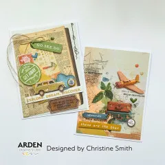 Arden Creative Studio - 6x8 Paper Pack - Been There by Katie Pertiet