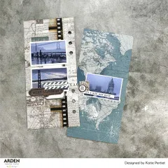 Arden Creative Studio - 6x8 Paper Pack - Been There by Katie Pertiet