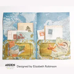 Arden Creative Studio - 6x8 Paper Pack - Been There by Katie Pertiet