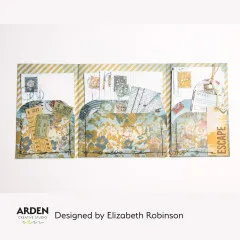 Arden Creative Studio - 6x8 Paper Pack - Been There by Katie Pertiet