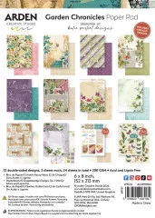 Arden Creative Studio - 6x8 Paper Pack - Garden Chronicles by Katie Pertiet