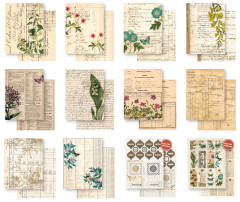 Arden Creative Studio - 6x8 Paper Pack - Vintage Makers Ledger Essentials by Katie Pertiet