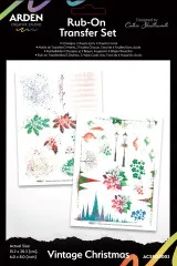 Arden Creative Studio - Rub-On Transfers - Vintage Christmas