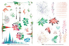 Arden Creative Studio - Rub-On Transfers - Vintage Christmas