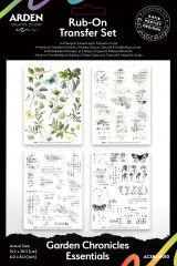 Arden Creative Studio - Rub-On Transfers - Garden Chronicles by Katie Pertiet
