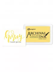 Archival Ink Stempelkissen - chrome yellow