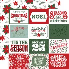 Christmas Salutations No. 2 - 6x6 Paper Pad