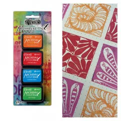 Dylusions Mini Archival Ink Pads - Kit #2