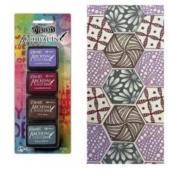 Dylusions Mini Archival Ink Pads - Kit #4