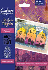 Clear Stamp & Cutting Die - Arabian Nights - Magical Window Scene