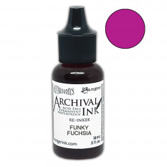 Dylusions Archival Re-Inker - Funky Fuchsia