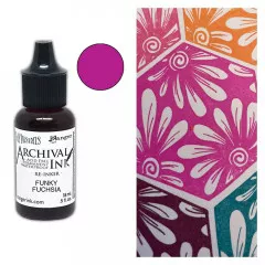 Dylusions Archival Re-Inker - Funky Fuchsia