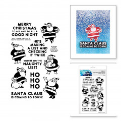 Stamp & Die Bundle - Silly Santas