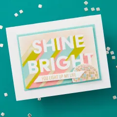 Spellbinders - Die & Stencil Bundle - Layered Shine Bright