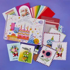 Spellbinders - Just Add Cake - Cardmaking Kit Birthday