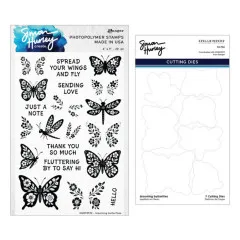 Stamp And Die Bundle by Simon Hurley - Blooming Butterflies