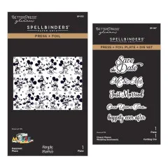 Spellbinders - Classic Mouse Wedding - BetterPress Bundle by Simple Stories
