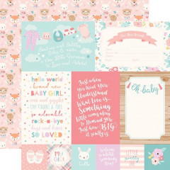 Hello Baby Girl 12x12 Collection Kit