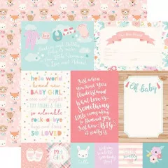 Hello Baby Girl 12x12 Collection Kit