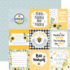 Bee Happy - 6x6 Paper Pad