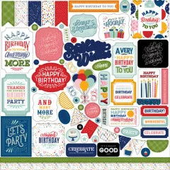 Birthday Salutations 12x12 Collection Kit