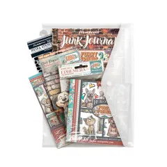 Furry Friends 2 by Vicky Papaioannou - Large Art Journaling Selection