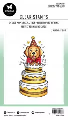 Studio Light Clear Stamps - by Laurens van Gurp Nr. 410 - Birthday Dog