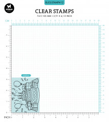 Studio Light Clear Stamps - by Laurens van Gurp Nr. 412 - Cake Party