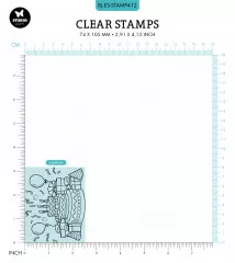 Studio Light Clear Stamps - by Laurens van Gurp Nr. 412 - Cake Party