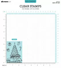 Studio Light Clear Stamps - By Laurens Nr. 485 - Driving Home