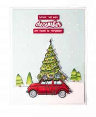 Studio Light Clear Stamps - By Laurens Nr. 485 - Driving Home