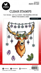 Studio Light Clear Stamps - By Laurens Nr. 487 - Christmas Deer