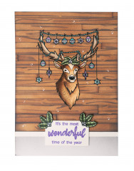 Studio Light Clear Stamps - By Laurens Nr. 487 - Christmas Deer