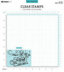 Studio Light Clear Stamps - By Laurens Nr. 489 - Snowman