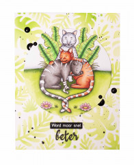 Studio Light Clear Stamp by Laurens Nr. 565 - A Cats-Together