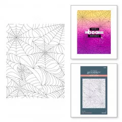 Press Plate - Spider Web Background