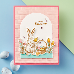 Press Plate & Die Set - Spring Bunnies