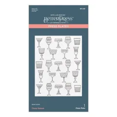 BetterPress Plate - Happy Hour - Classy Glasses