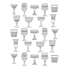 BetterPress Plate - Happy Hour - Classy Glasses
