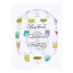 BetterPress Plate - Happy Hour - Classy Glasses