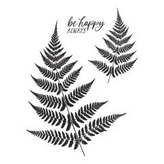 BetterPress Plate - Lush Ferns